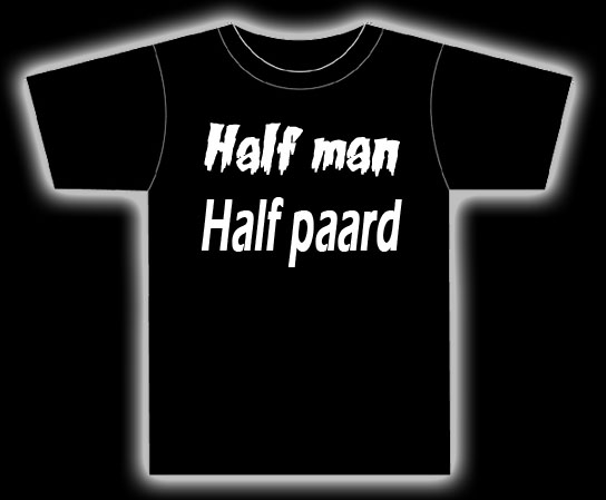 FunShirt "HALF MAN"
